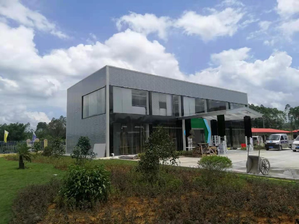 广西路建集团钢结构展厅